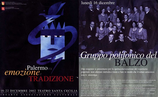 Palermo tra emozione e tradizione, 16 Dicembre 2002
